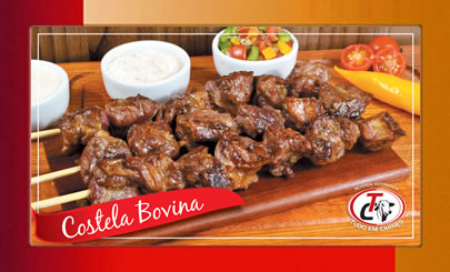 Espetinho de Costela Bovina Espetinho de Costela Bovina