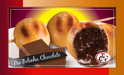 Pão Bolinha de Chocolate Pão Bolinha de Chocolate